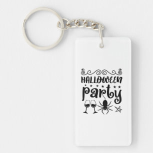 Llavero Cumpleaños de la Fiesta de Halloween