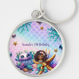 Llavero Cumpleaños de la sirena negra