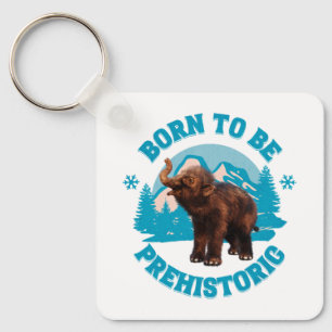 Llavero Cumpleaños de niños prehistóricos de mamut bebé li