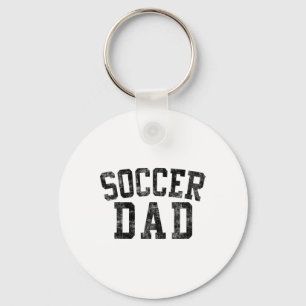 Llavero Cumpleaños de Papá Fútbol Clic Fuente Negrita Papá