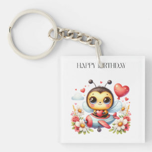 Llavero Cumpleaños de piloto abeja