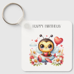 Llavero Cumpleaños de piloto abeja