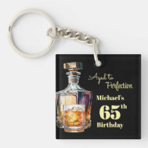 Cumpleaños de whisky para hombres de 65 años envej