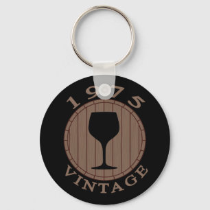 Llavero Cumpleaños de Wine Lover 1975