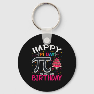 Llavero Cumpleaños del Día Pi Amante de las Matemáticas Fe