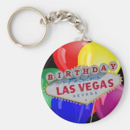 Llavero Cumpleaños EN Fabuloso Keychain de Las Vegas - Glo