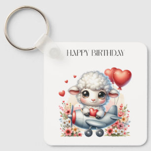 Llavero Cumpleaños Piloto Oveja