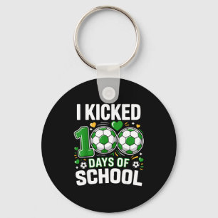 Llavero Cumplí 100 Días De Colegio Chicos Estudiantes Soc