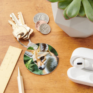 Llavero Cunning Fennec Fox,