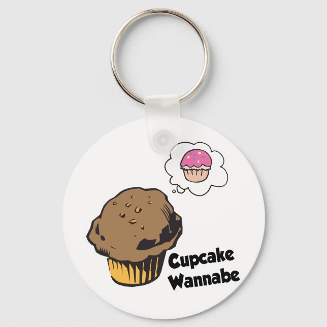 Llavero Cupcake Wannabe Muffin (Anverso)