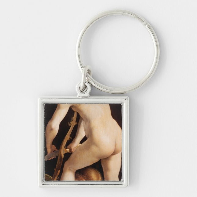 Llavero Cupid que talla un arco, 1533/34 (Frente)