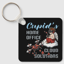 Llavero Cupid’s Home Office, Drone Valentine’s Day