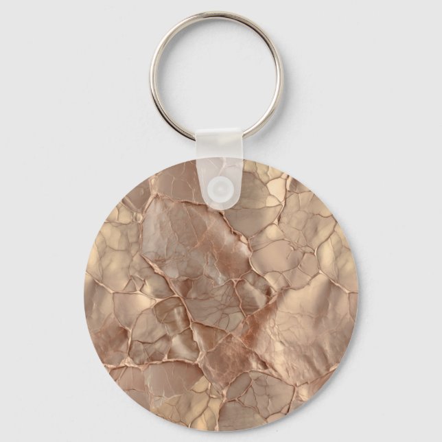 Llavero Cupper-Rosa, texturas metálicas (Anverso)