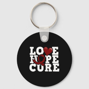 Llavero Cura de esperanza de amor - Conciencia de células 