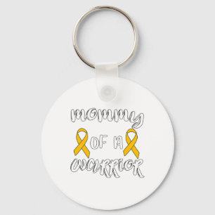 Llavero Cura la Conciencia del Cáncer Infantil Mamá de un