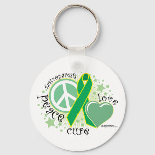 Llavero Curación del amor de la paz de Gastroparesis