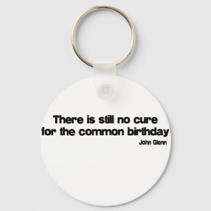 Llavero Curación para la cita común del cumpleaños