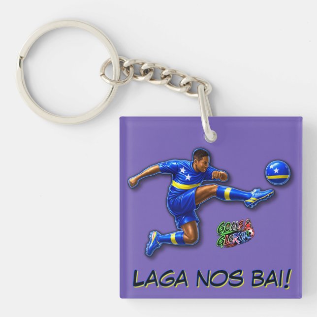 Llavero Curazao Vamos (Frente)