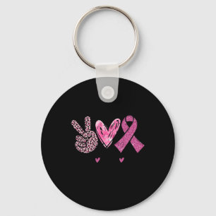 Llavero Cure Love Cure Pink Ribbon Sensibilización sobre e