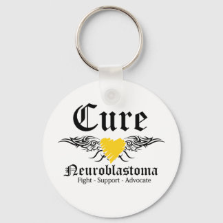 Llavero Cure NeuroblastomaAlas del tatuaje