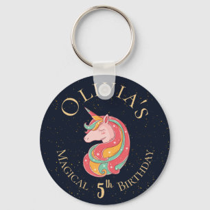 Llavero Curiosa Magia Unicornio Sparkle Fiesta de Cumpleañ