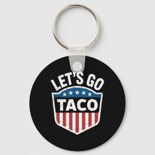 Llavero Curiosa vamos a hacer camiseta de tacos vamos a la