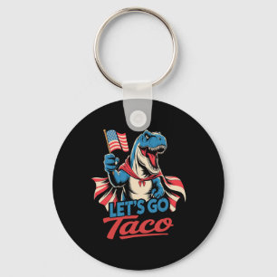 Llavero Curiosa vamos a hacer camiseta de tacos vamos a la