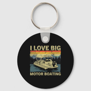 Llavero Curioso Boater I Love Big Motor Boing Motorbot