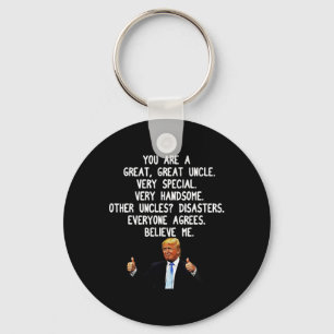 Llavero Curioso Donald Trump Tío Gag Gigante Conservador U