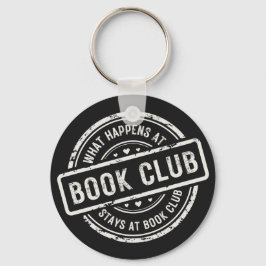 Llavero Curioso lo que pasa en el club de libros personali