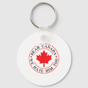 Llavero Curioso Querido Canadá, También Lo Odiamos