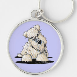 Llavero Curioso Wheaten Terrier Key Chain