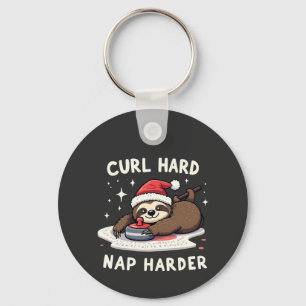 Llavero Curl Duras Nap Curling Harder Curling Sport Slomas