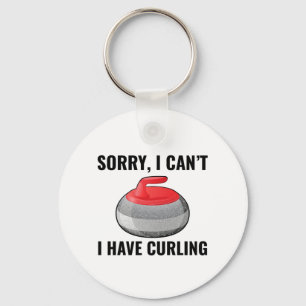 Llavero Curling de piedra Curler Deportivo de Hielo Invier
