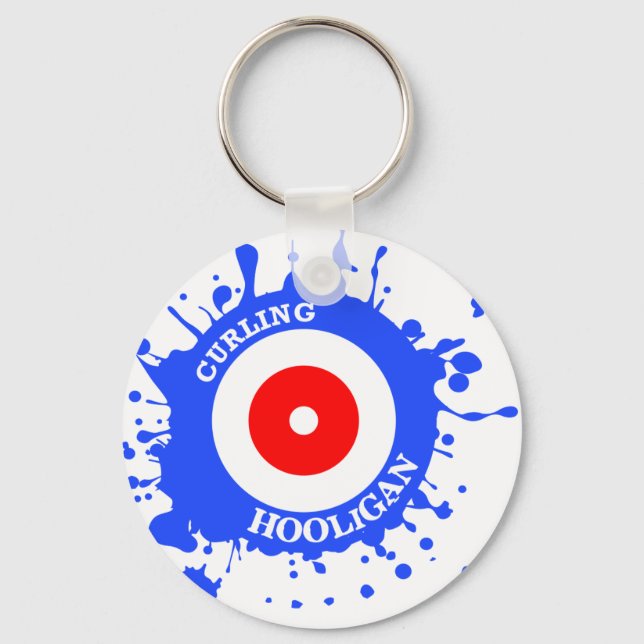 Llavero Curling Hooligan (Anverso)