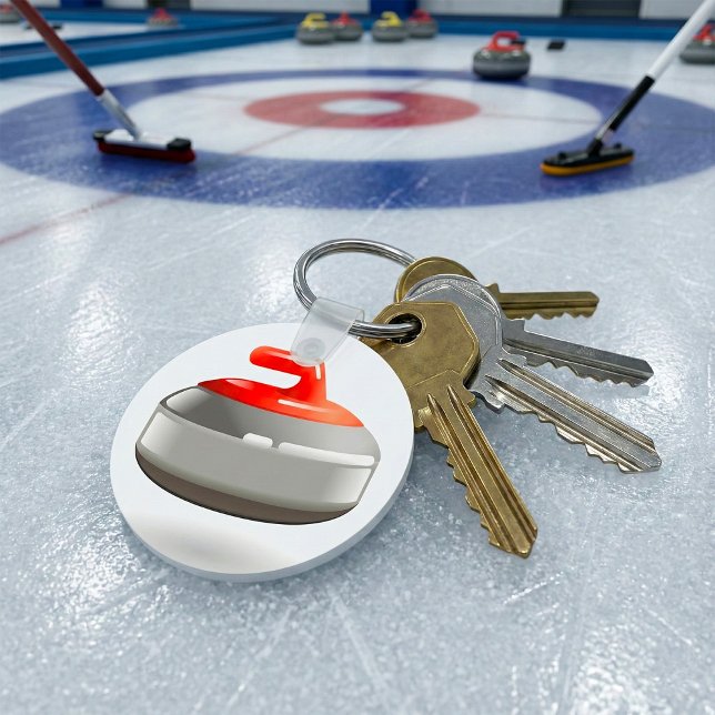 Llavero Curling Stone Keychain (Subido por el creador)