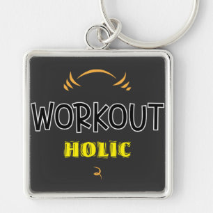 Llavero Curso Holic Gym Fitness Ejercicio Keychain