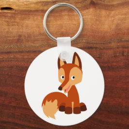 Llavero Curte Cunning Personalizado Fox Keychain