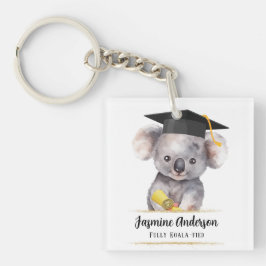 Llavero Curte Graduation Koala personalizado