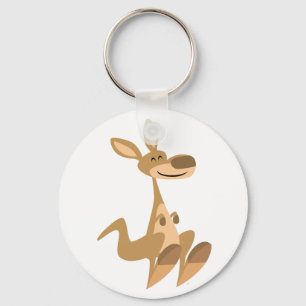 Llavero Curte Happy Personalizado Kangaroo Keychain