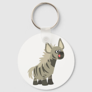 Llavero Curte Hungry Personalizado Striped Hyena Keychain