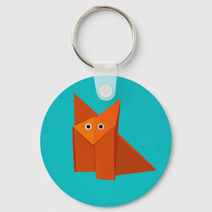 Llavero Curte Origami Fox