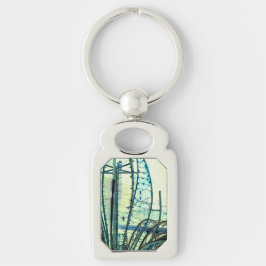 Llavero Curvas azules