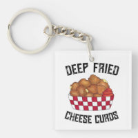 Curvas de queso frito profundo Minnesota Wisconsin
