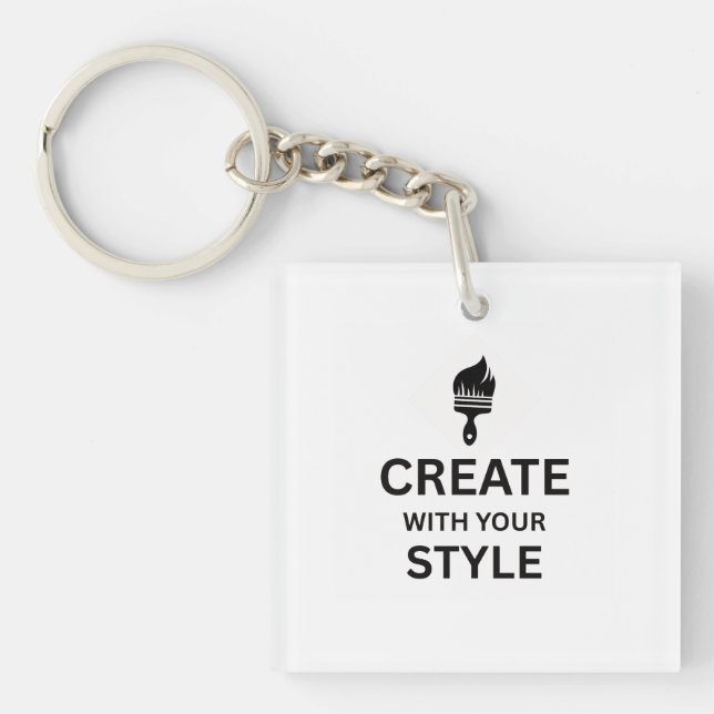 Llavero Custom Blank Business Company Branded Keychains (Frente)