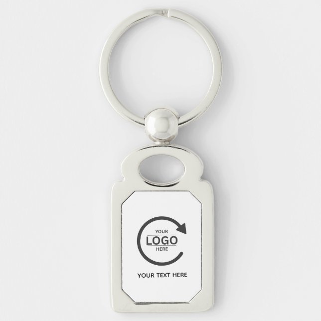 Llavero Custom Business Brand Logo (Anverso)
