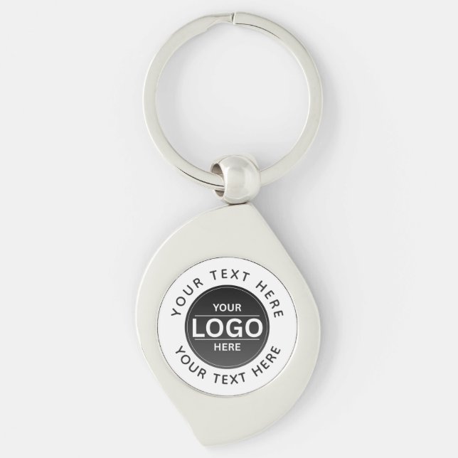 Llavero Custom Business Brand Logo (Anverso)