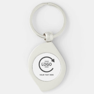 Llavero Custom Business Brand Logo