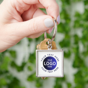 Llavero Custom Business Brand Logo