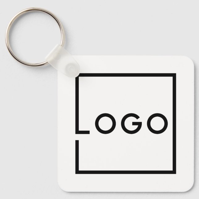 Llavero Custom Business Logo (Anverso)